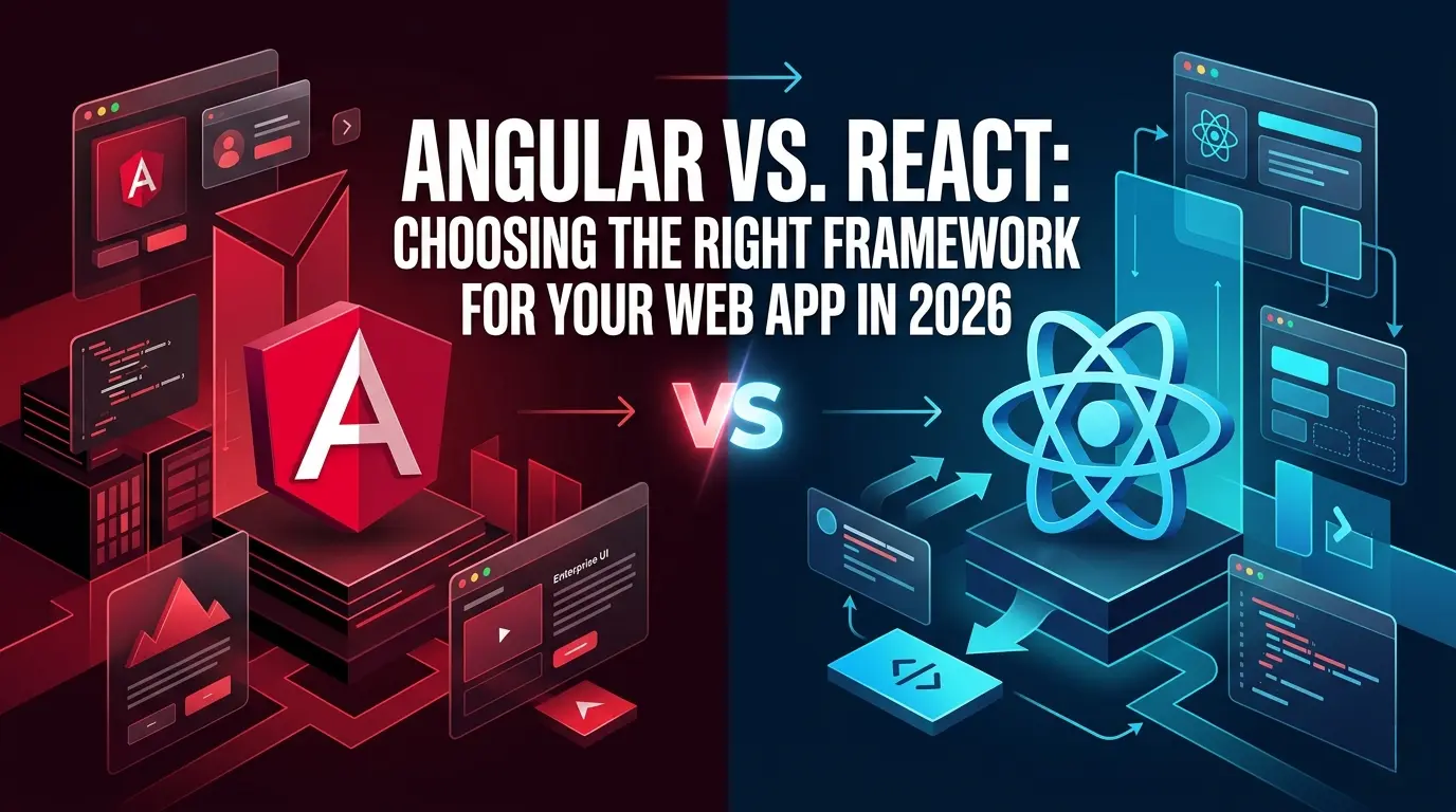 Angular vs. React: Choosing the Right Framework for Your Web App in 2026