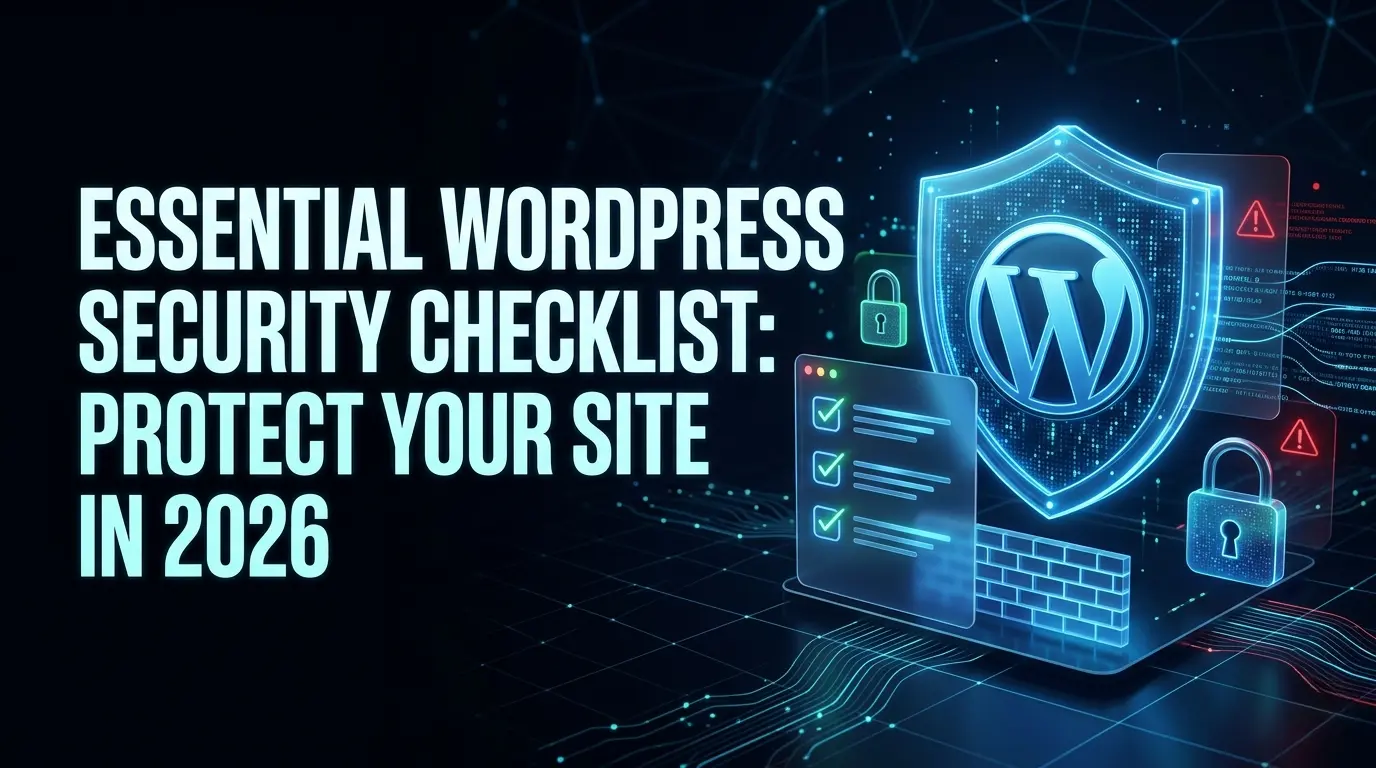 Essential WordPress Security Checklist: Protect Your Site in 2026
