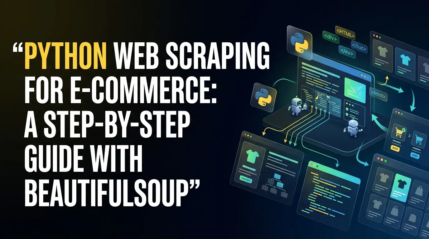 Python Web Scraping for E-Commerce: A Step-by-Step Guide with BeautifulSoup
